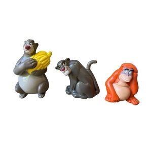 Vintage McDonalds toy lot Disney Jungle Book Happy Meal Toys 90s nostalgia kids